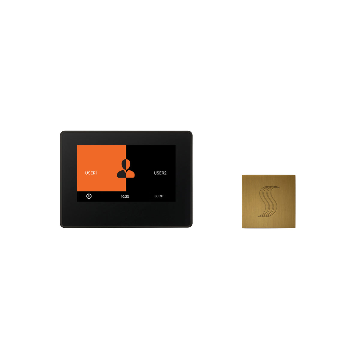 ThermaSol ThermaTouch2 - 7 Inch Control and Steam Kit - Square