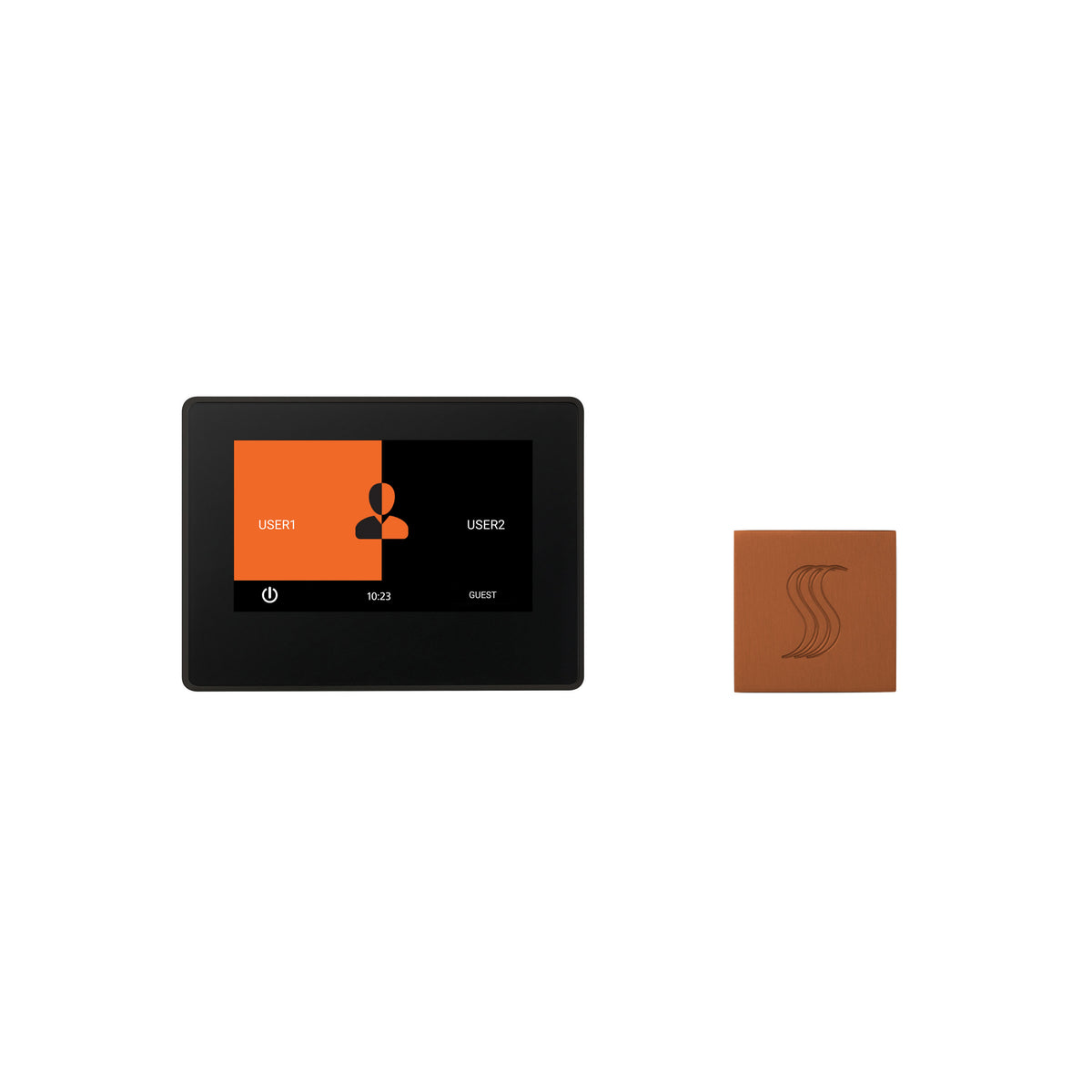 ThermaSol ThermaTouch2 - 7 Inch Control and Steam Kit - Square