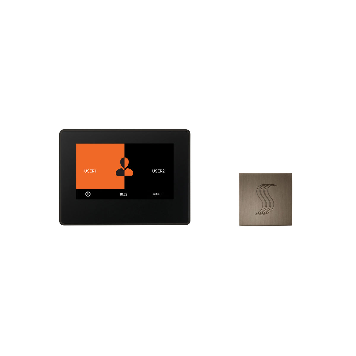 ThermaSol ThermaTouch2 - 7 Inch Control and Steam Kit - Square
