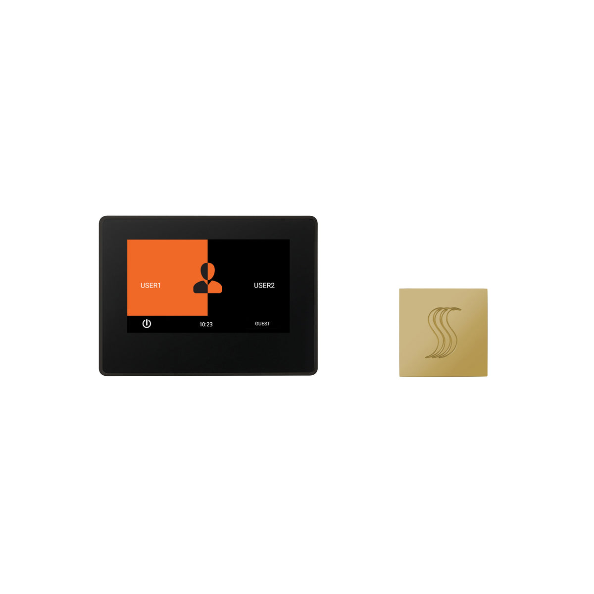 ThermaSol ThermaTouch2 - 7 Inch Control and Steam Kit - Square