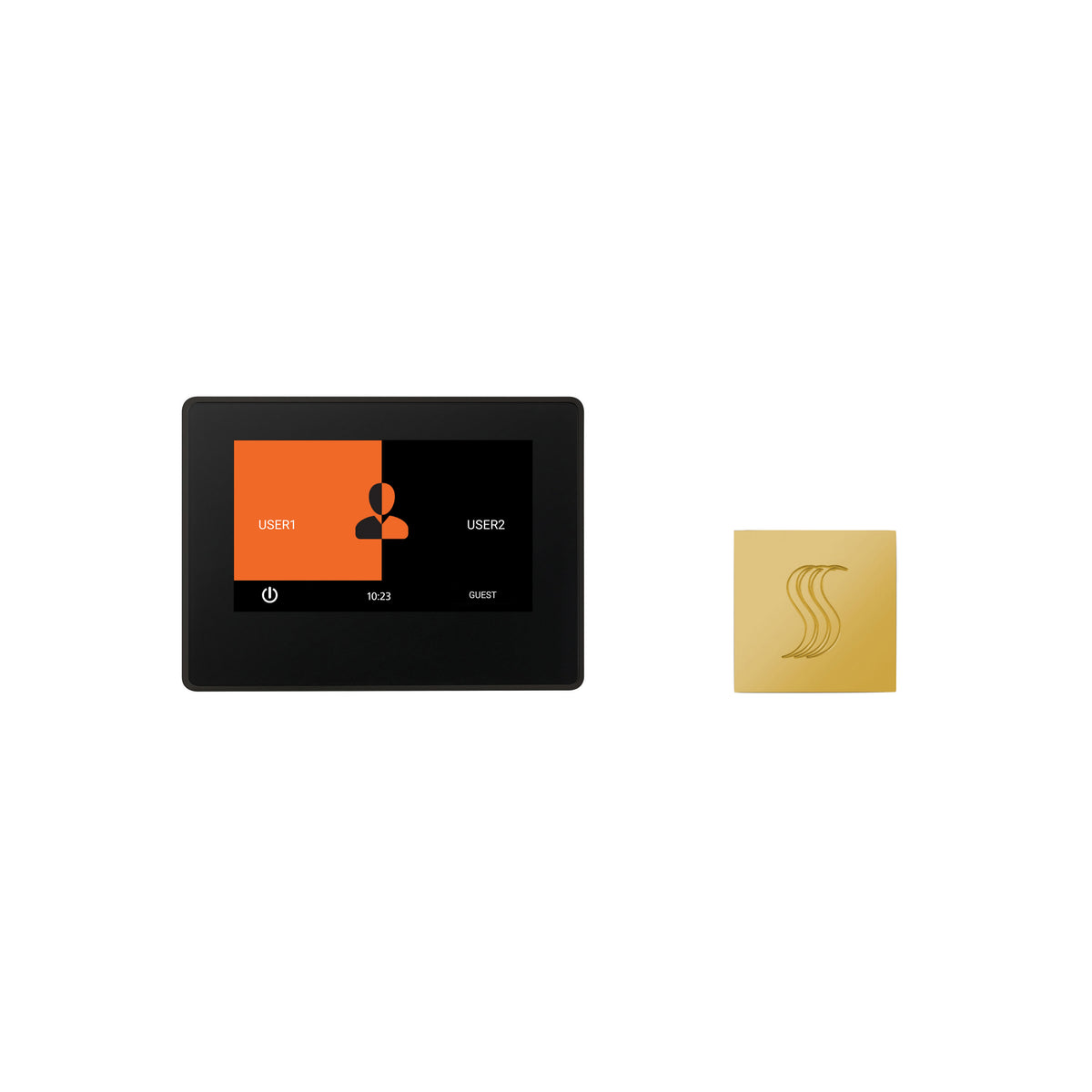 ThermaSol ThermaTouch2 - 7 Inch Control and Steam Kit - Square