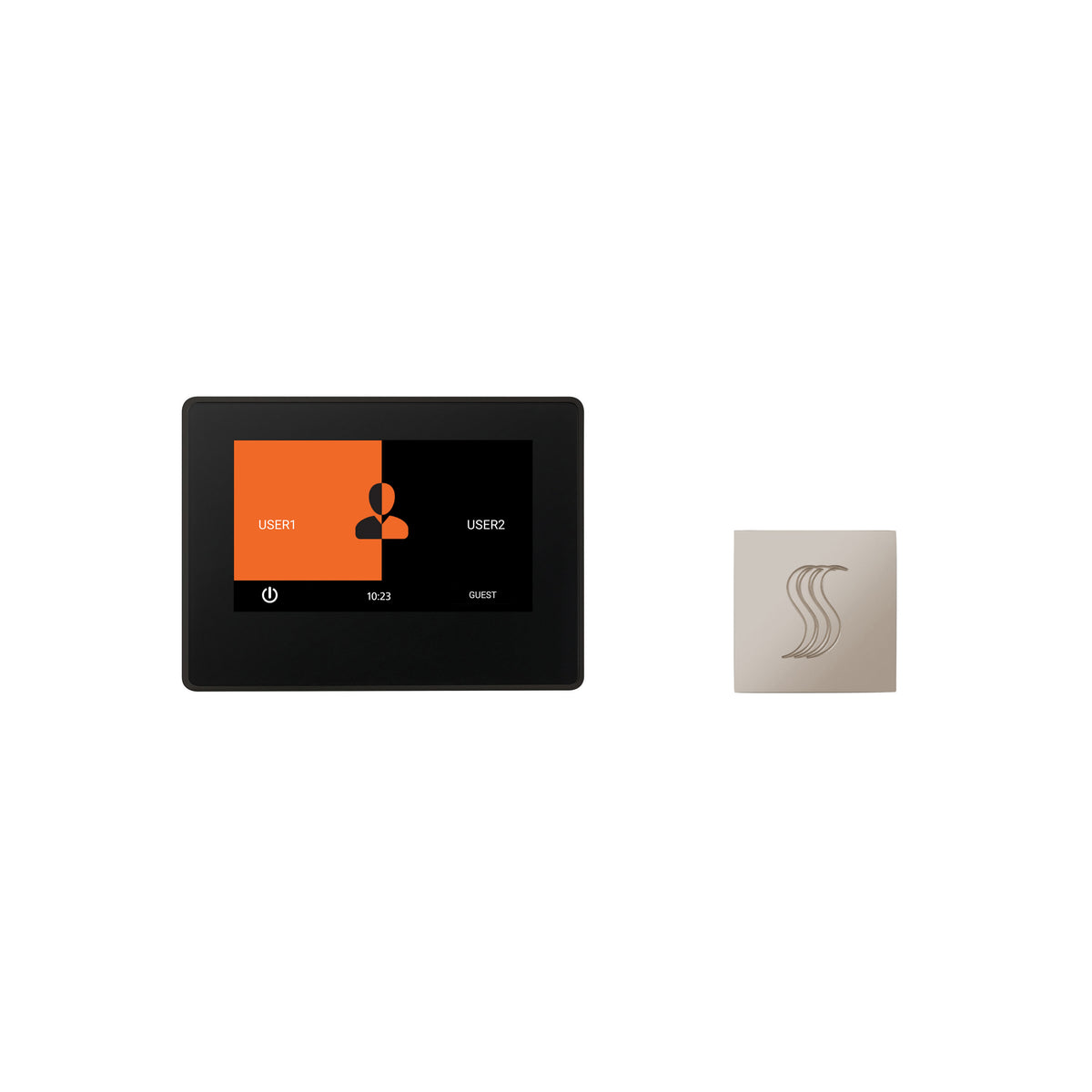 ThermaSol ThermaTouch2 - 7 Inch Control and Steam Kit - Square