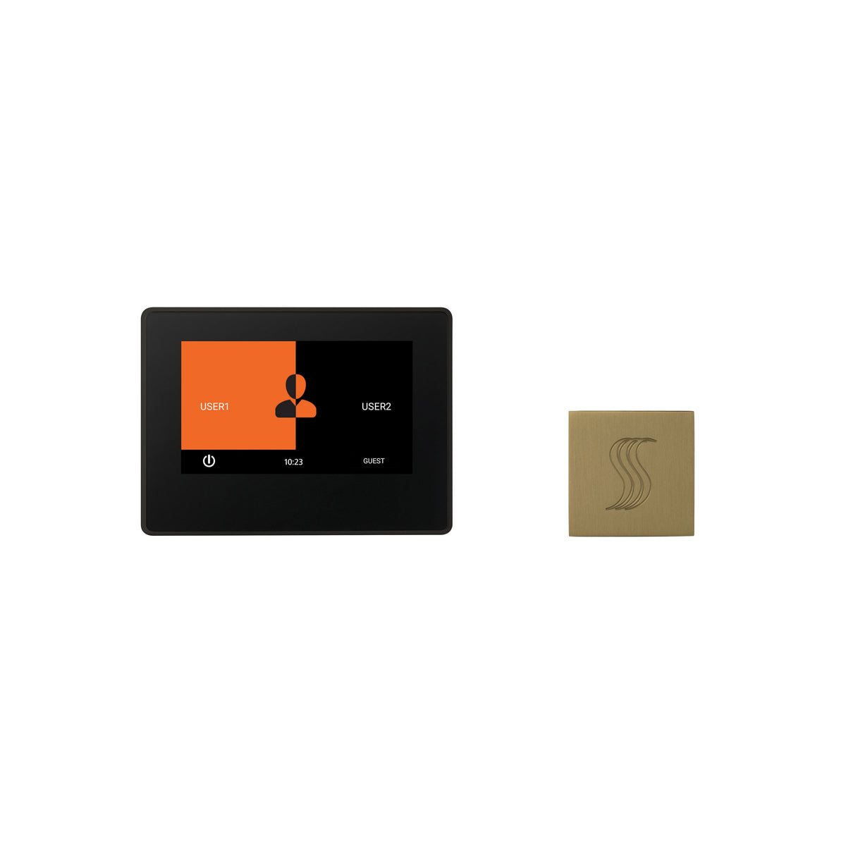 ThermaSol ThermaTouch2 - 7 Inch Control and Steam Kit - Square