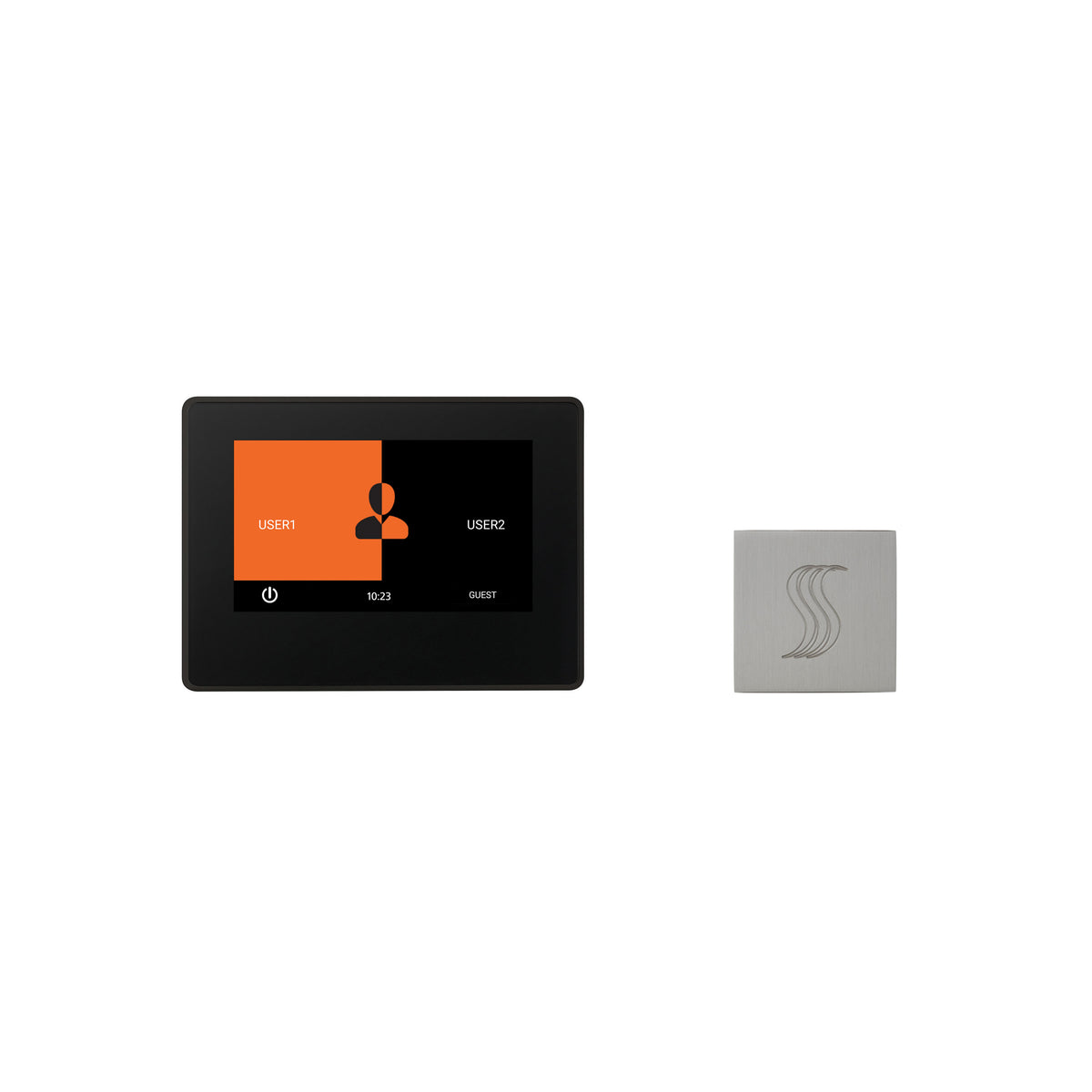 ThermaSol ThermaTouch2 - 7 Inch Control and Steam Kit - Square