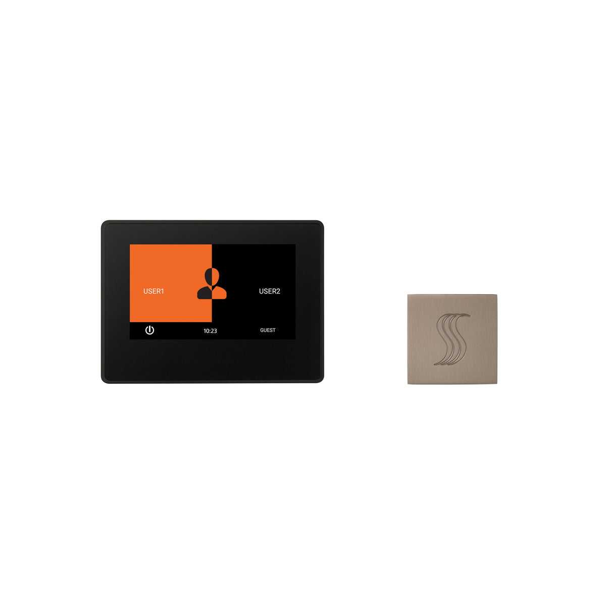ThermaSol ThermaTouch2 - 7 Inch Control and Steam Kit - Square