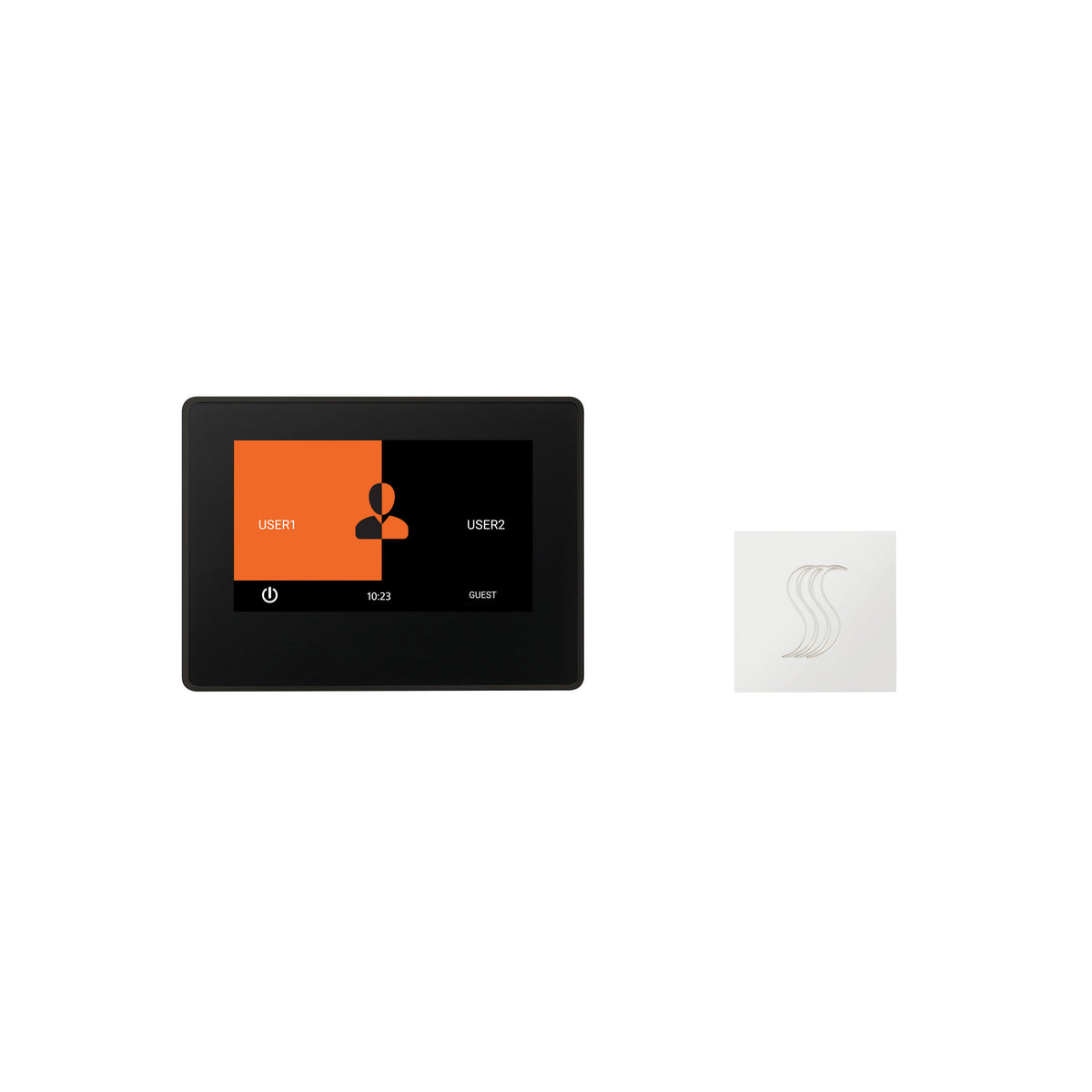 ThermaSol ThermaTouch2 - 7 Inch Control and Steam Kit - Square